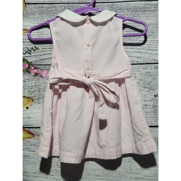 Koala Baby/Kids Pink and White Striped Easter Dress Size 6-9 M - Picture 10 of 10
